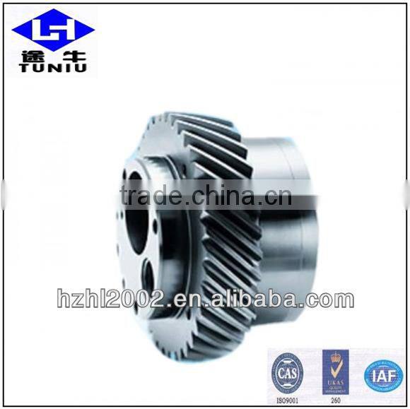 Gear wheel rack pinion bicycle part