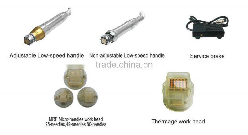 Hot Fractional & Micro needle RF machine for face lifting & skin rejuvenation