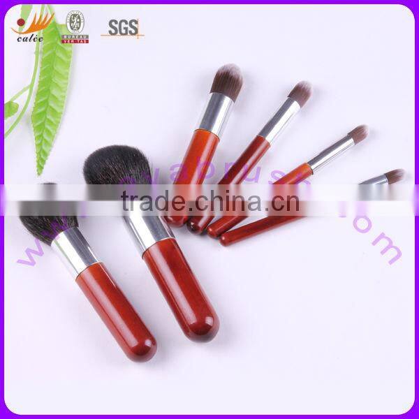 6 Pcs mini cosmetic brush set for wholesale