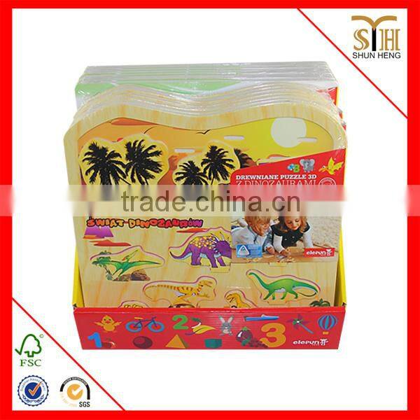 Factory fashion watches shadow box display paperboard display boxes