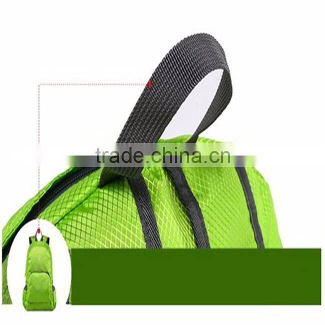 Hot sale high quality polyester foldable bcustom made backpacks
