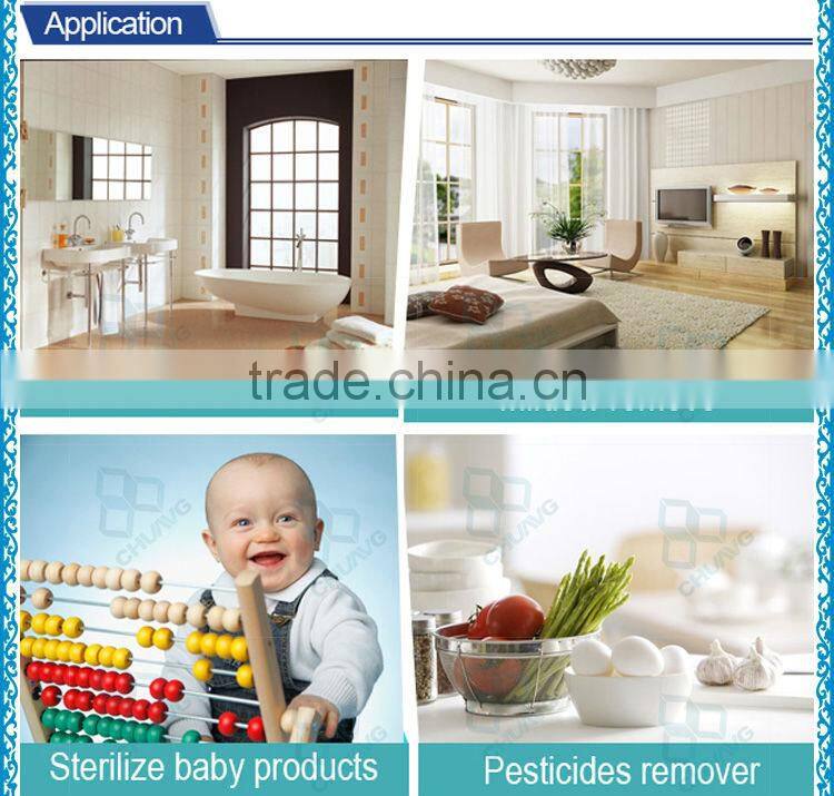 New products 2015 innovative product ceramic CE multifunction household water ozonator