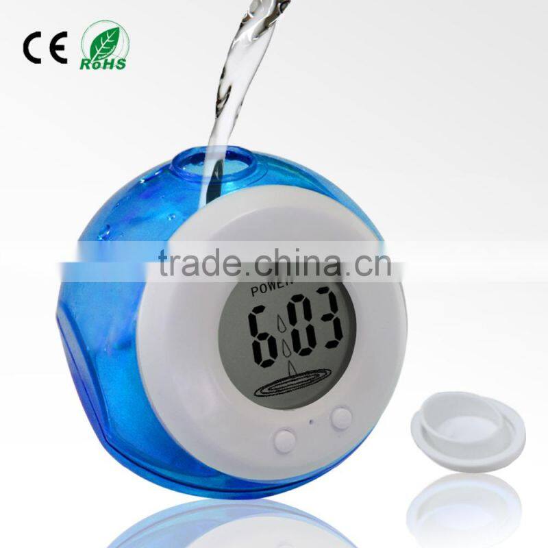 Fashion Office Table Clock Water Power Clock
