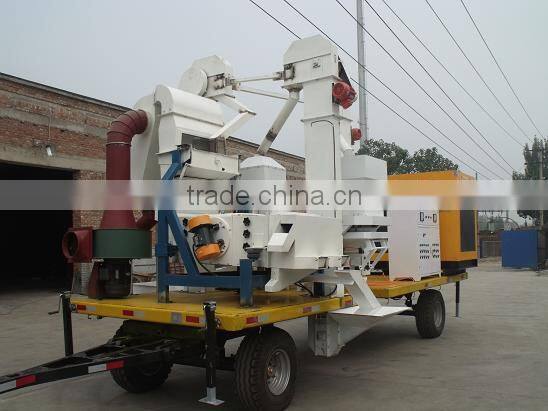 Mobile Type Grain Seed Processing Plant (with discount)