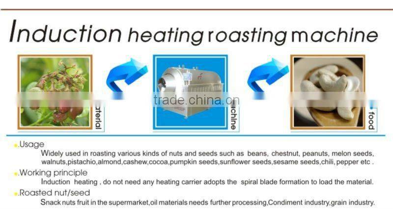 most advanced technology cocoa roaster--induction heating