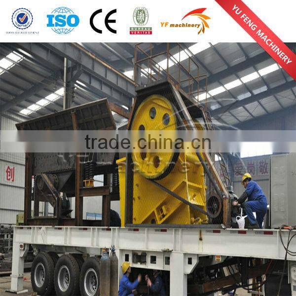 South America 200-250T/H mobile crusher plant