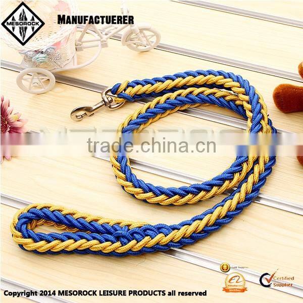 Wholesale custom pet harness pet strap nylon hands free dog leash