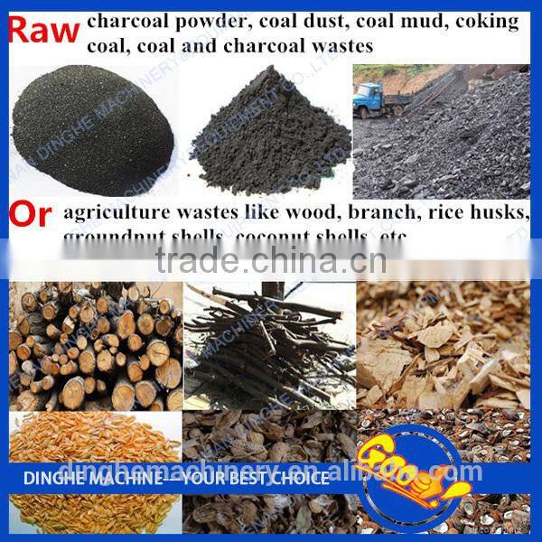 China supplier charcoal ball briquetting machine