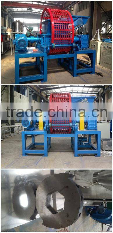 tire shredder crushing machine for whole tyre