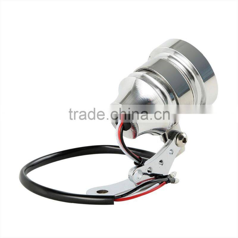 Chrome Aluminum LED Tail Light For Dyna Touring Softail Chopper Bobber