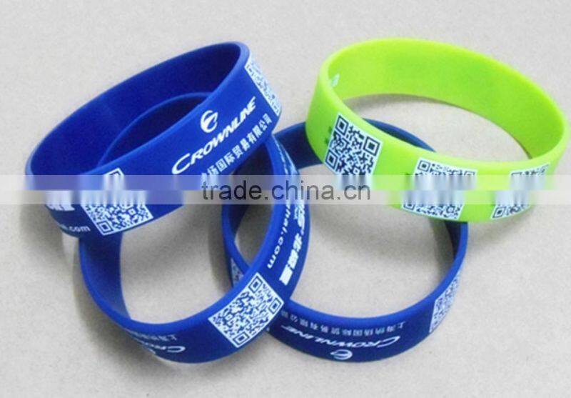 Wholesale cheap fashion silicone id bracelet
