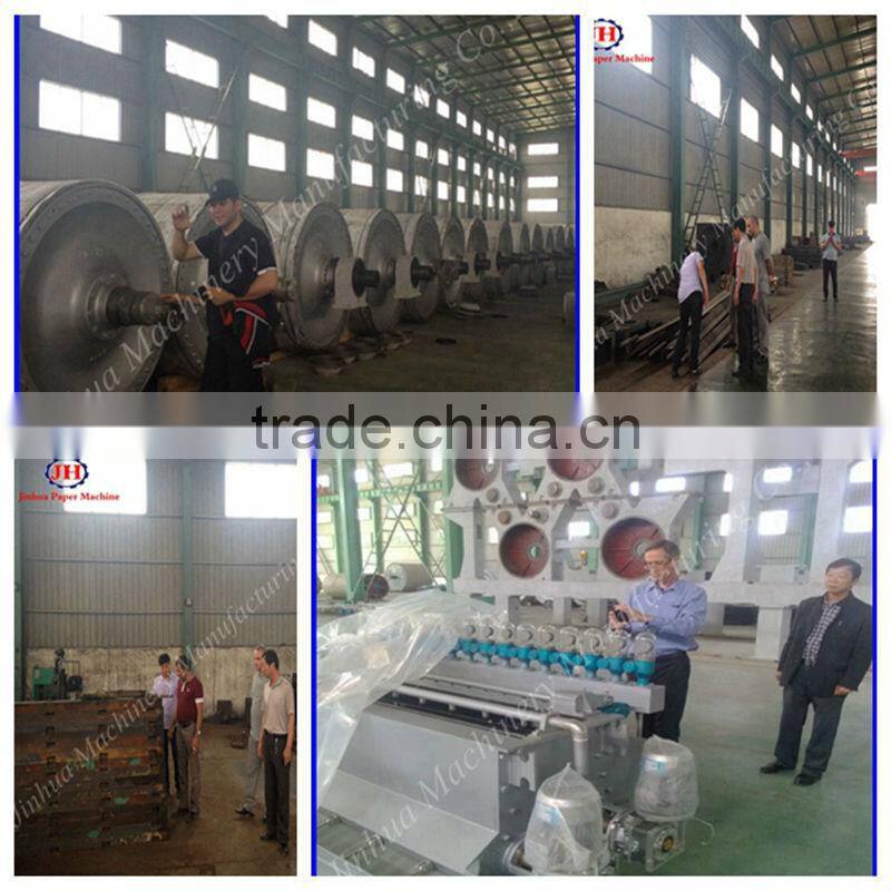Corrugated sheet making machine