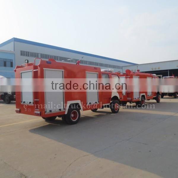 DONGFENG 2 Axis 3 ton All Wheel Drive Fire Truck