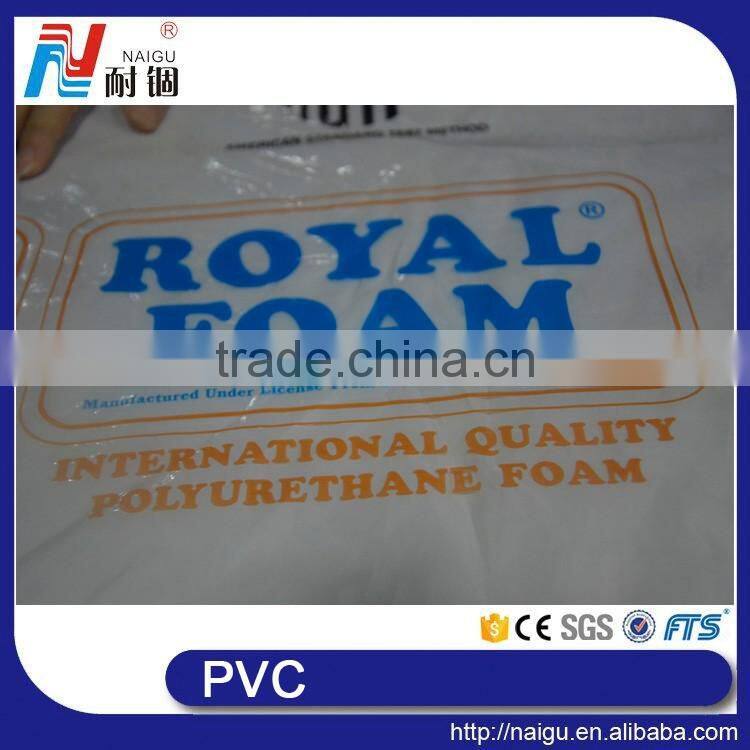 NAIGU pvc plastic printing film for mattress packaging