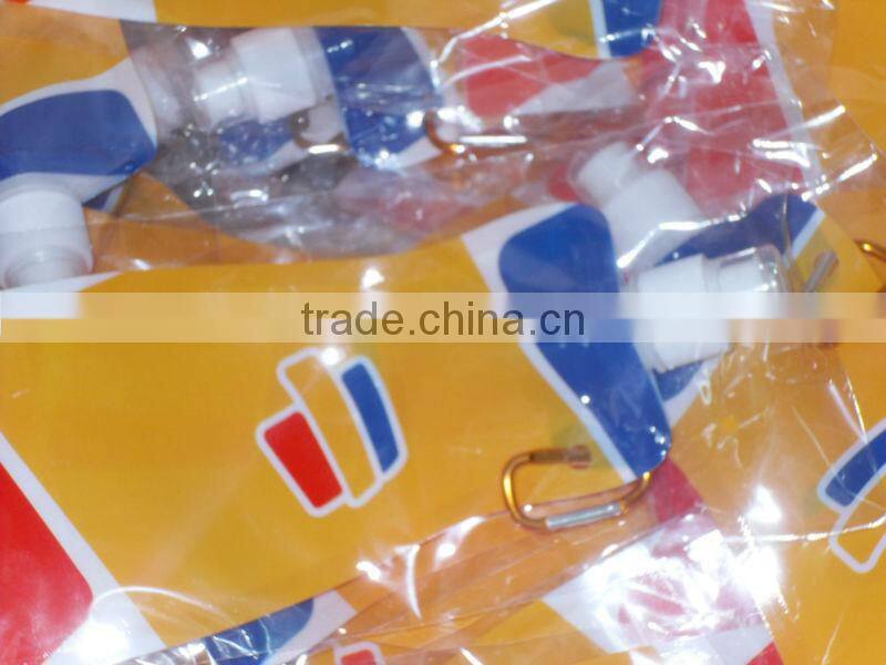 OEM color/logo promotional gift 480ml foldable bottle