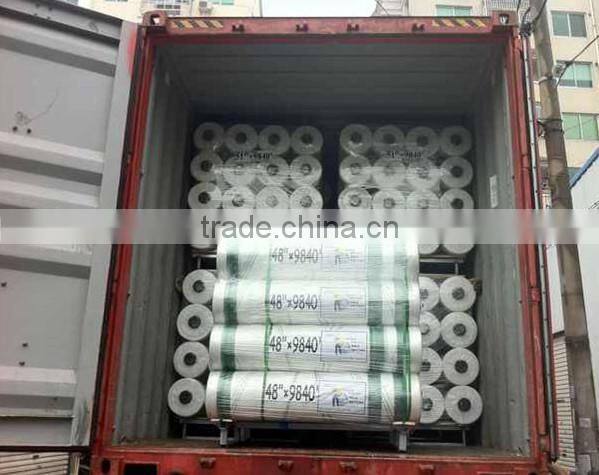 dark green and white color bale net wrap ,bale netting for agriculture