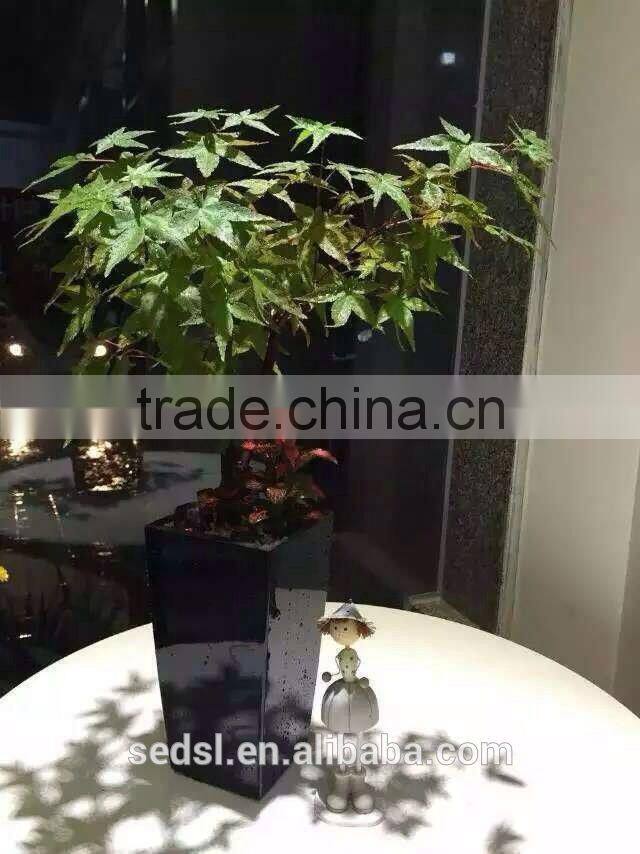 indoor square planter flower pots,decoration vase ,garden gnome flower pots