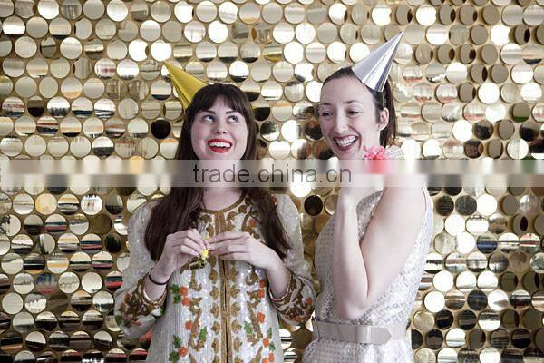 Fancy Wedding Metallic Sequin Table Cloth