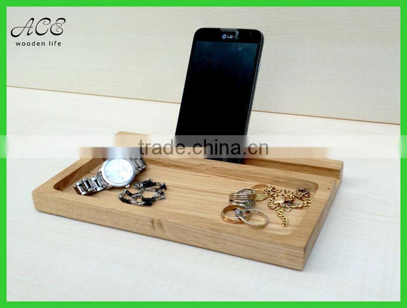 Wood docking station