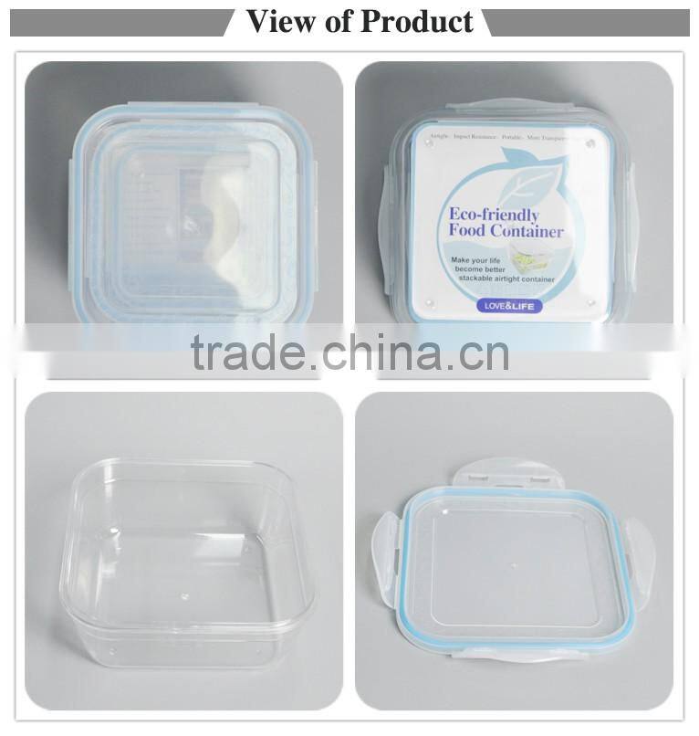 Wholesale Japanese 3 pieces airtight food container with high quality for convenient life