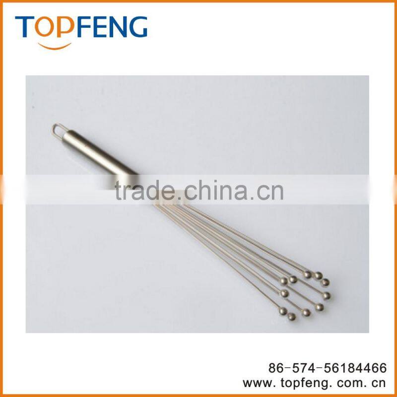stainless steel ball whisk, egg beater, Sauce Mixer, ball whisk, SS whisk with ball