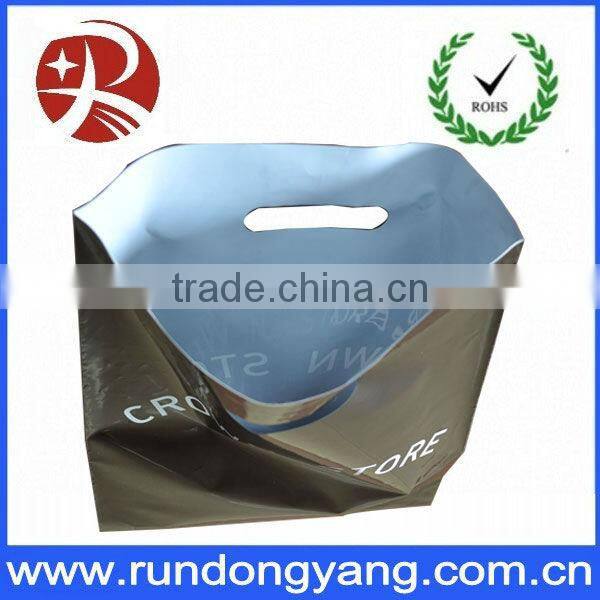 die cut bag for clothe and cap shopping