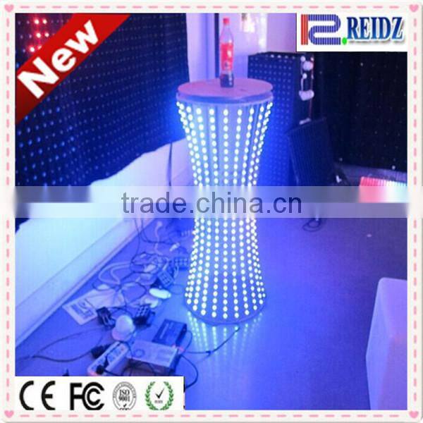 New Nightclub disco table stand string lights SMD5050 led reception desk