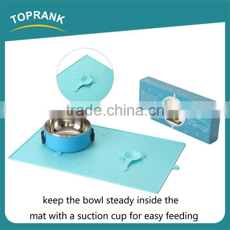 Best price novelty silicone non-slip suction cup pet bowl
