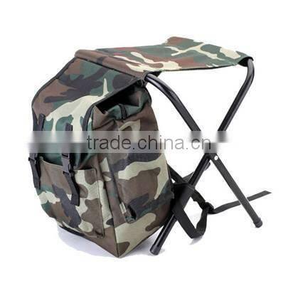 High quality folding fishing chair with backpack