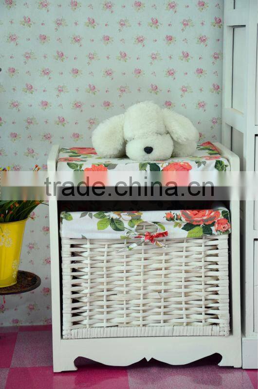 Wholesale wooden two-doors shoes cabinet