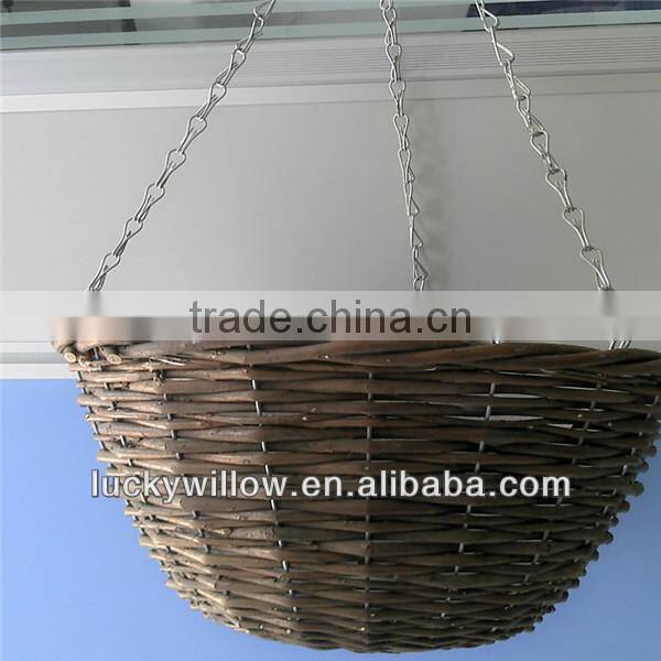 Manufacturer hanging decorative wicker door basket