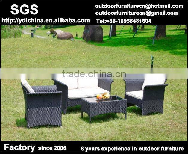 cheap KD rattan outdoor sofa furniture