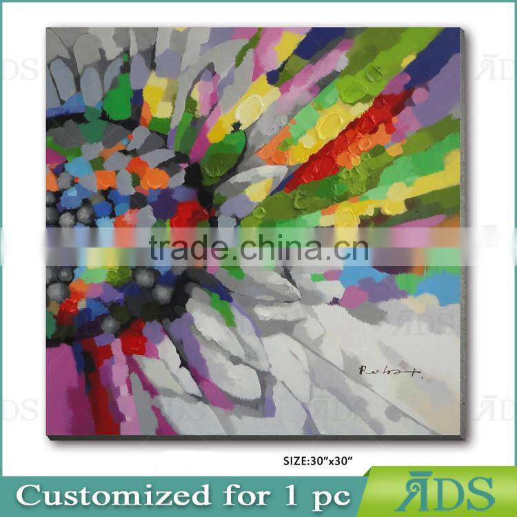 Hot Handmade Beautiful Abstract Oil Painting Flowers