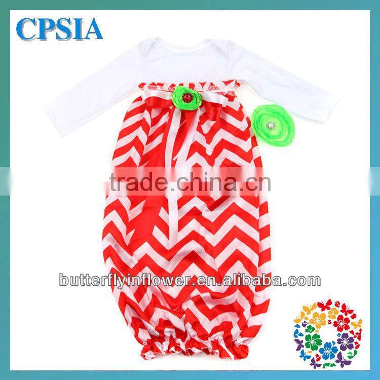 SO HOT!!! Newest Chevron wholesale sleeping bags sleep sack cotton Infant nightgowns