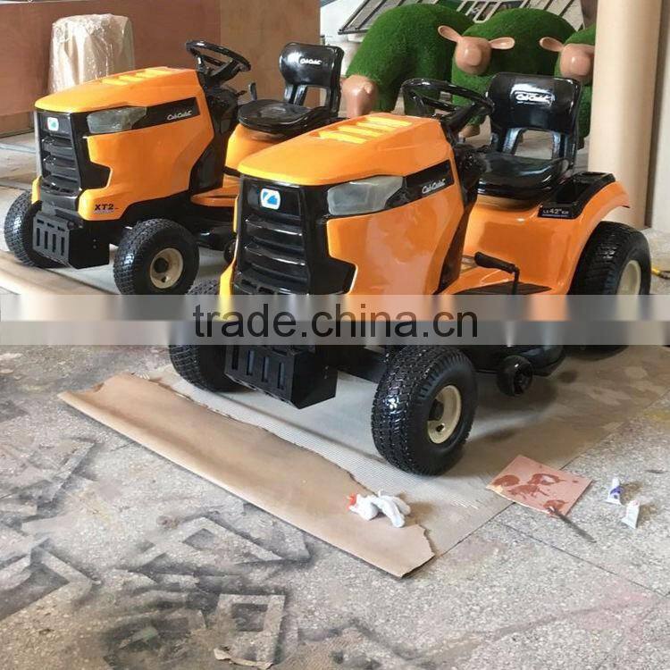 Fiberglass tractor display model