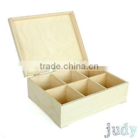 Nature wood tea box ,tea cup storage box ,wooden box