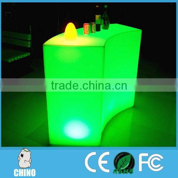 High Top LED Bar Counter Nightclub Bar Counter