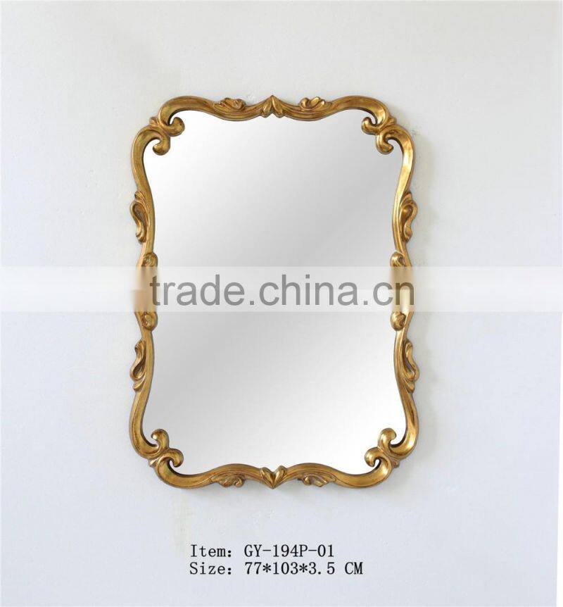 Antique gold hallway Decorative wall mirror GY-194P-01