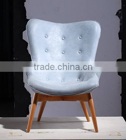 YYA039 Nordic wood armchair meeting chair leisure chair/Nordic furniture/simple Japanese style oak solid wood dining chair