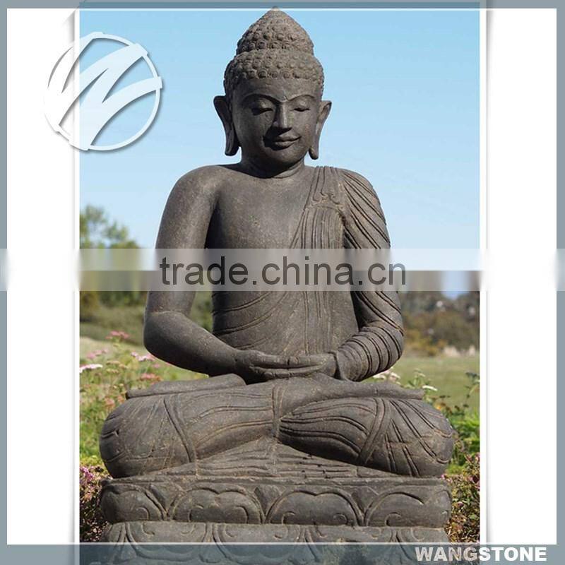 Outdoor Granite Laughing Buddha Statue for Sale