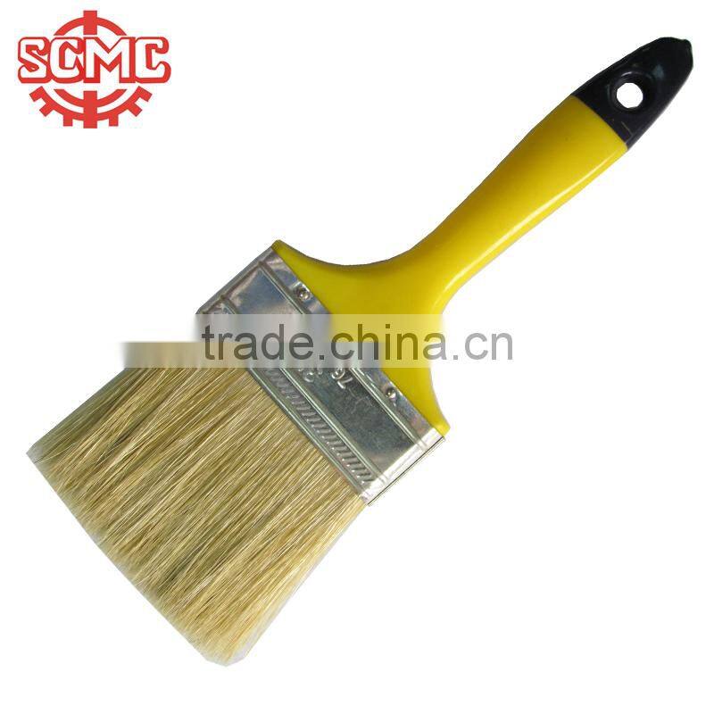 plastic handle tin plated ferrule mixed bristle paint brush