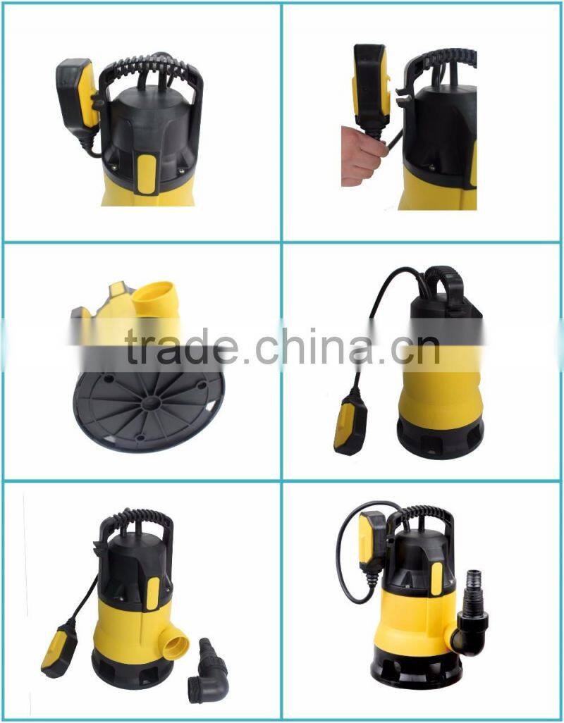 Plastic mini submersible pump