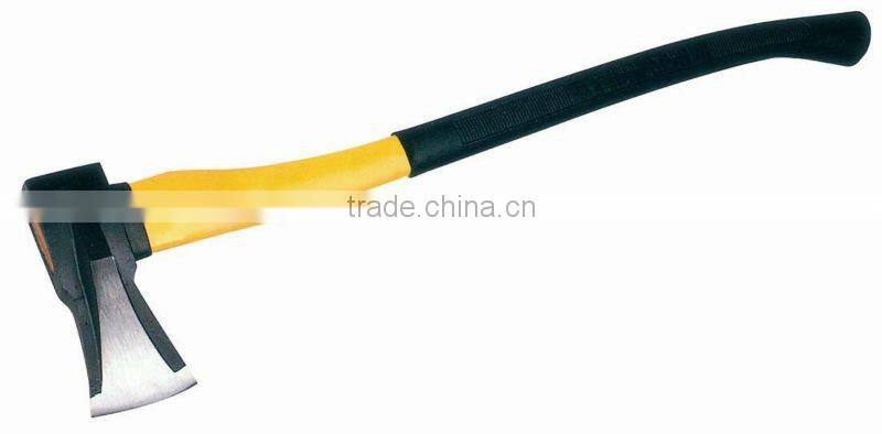 A601 Hand tool-Broad Axe with wooden handle