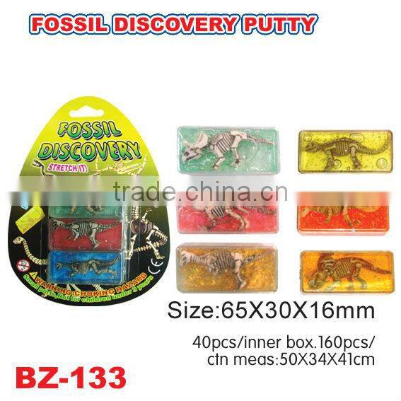 promotional Crystal Putty With Dinosaur Toy