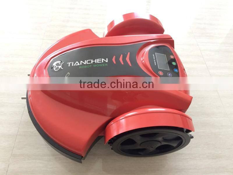 TC-158N robot lawn mower with LCD display + remote control