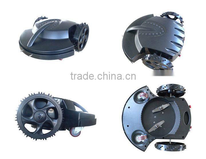 lead-acid battery cutting width 28cm intelligent slope mower, high efficiency gardening tool