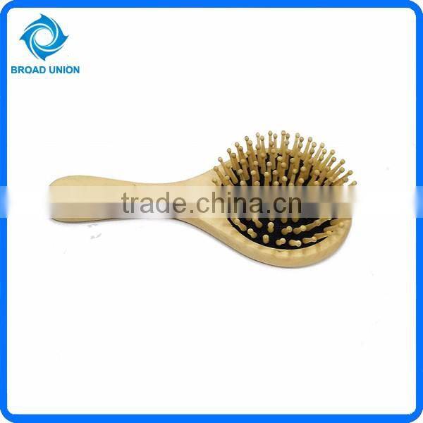 Round Hair Brush Wooden Comb Hair