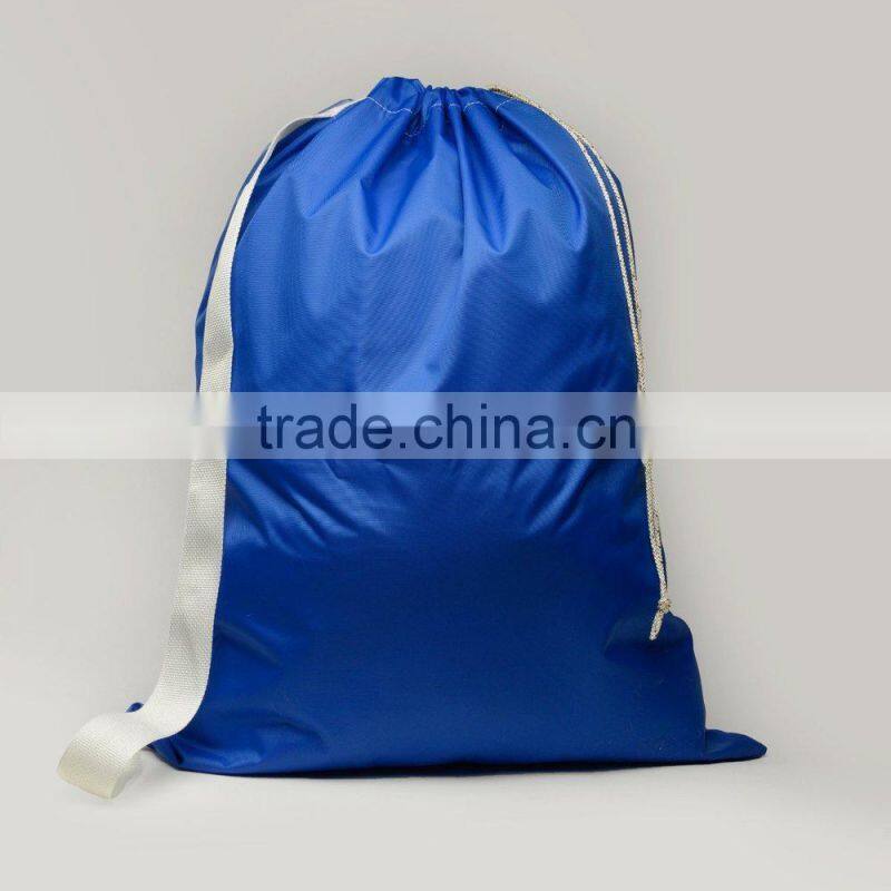 High quality laundry wash bags with shoulder strap for hotel