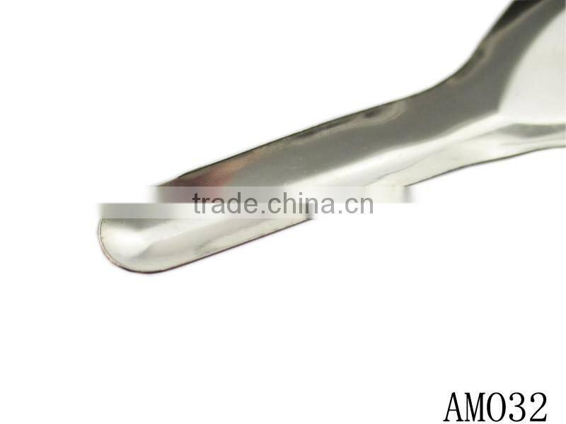 Hot-sale large flat bottom soup spoon,spoon,flat scoop