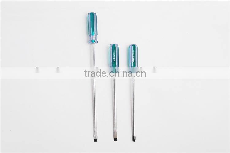 Slotted and Philips Plastic Screwdriver with Magnet Head